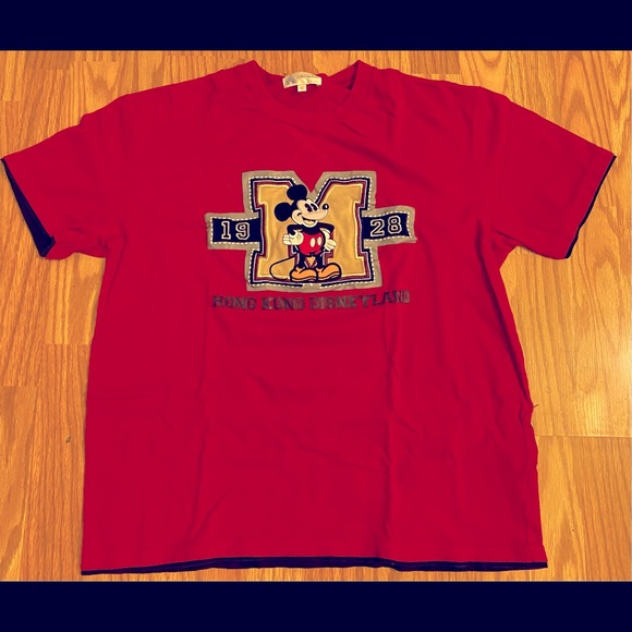 Hong Kong Disneyland Mickey T-shirt - Picture 1 of 3